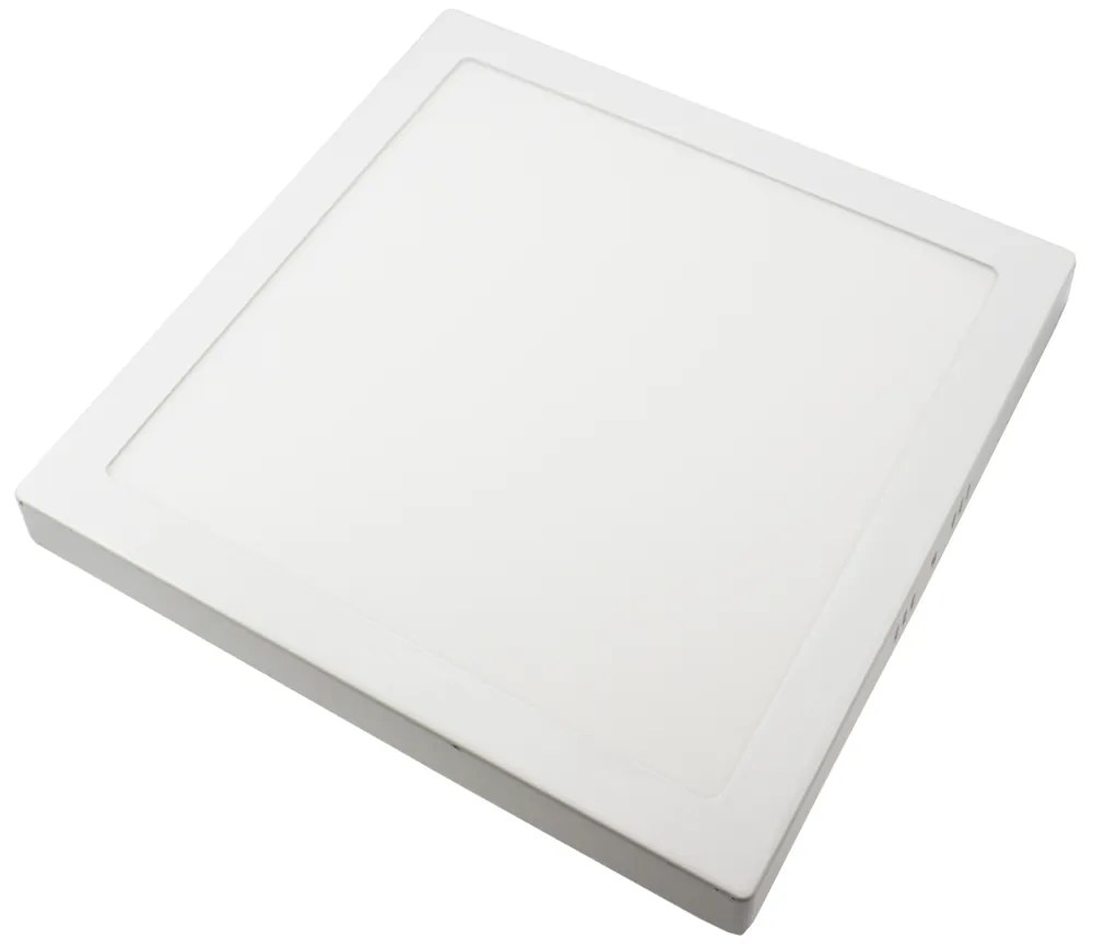 BERGE LED panel ŠTVORCOVÝ BRGD0130 225x225x35mm prisadený - 18W - 230V - 1620Lm - neutrálny