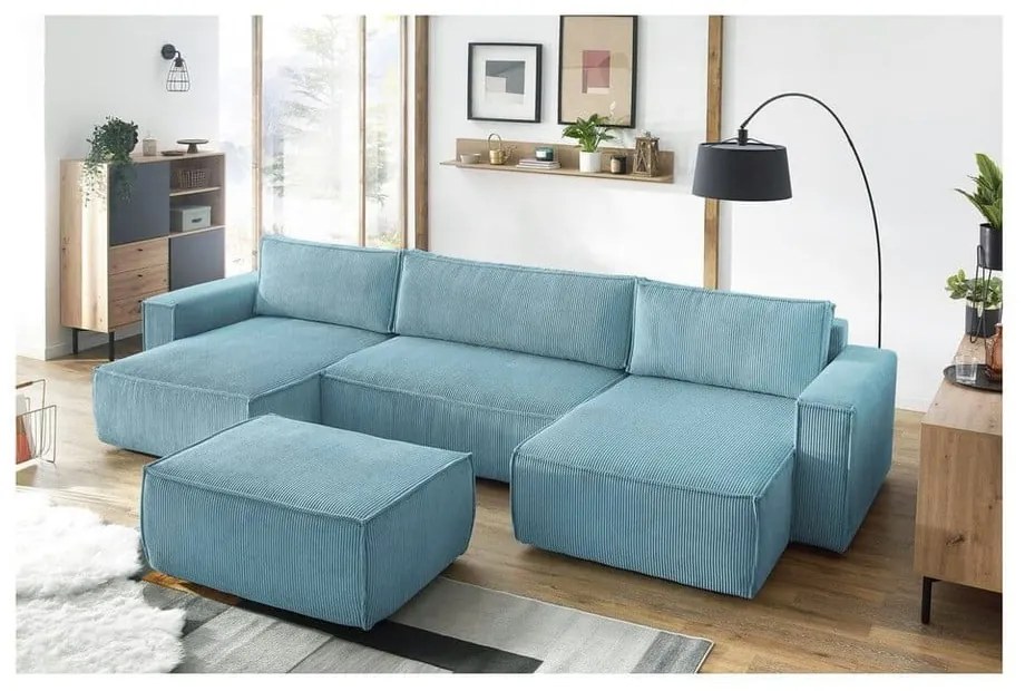 Menčestrová podnožka v mentolovej farbe Nihad – Bobochic Paris