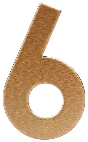 Domová číslica RICHTER RN.75L (matná meď), 1, RICHTER Meď