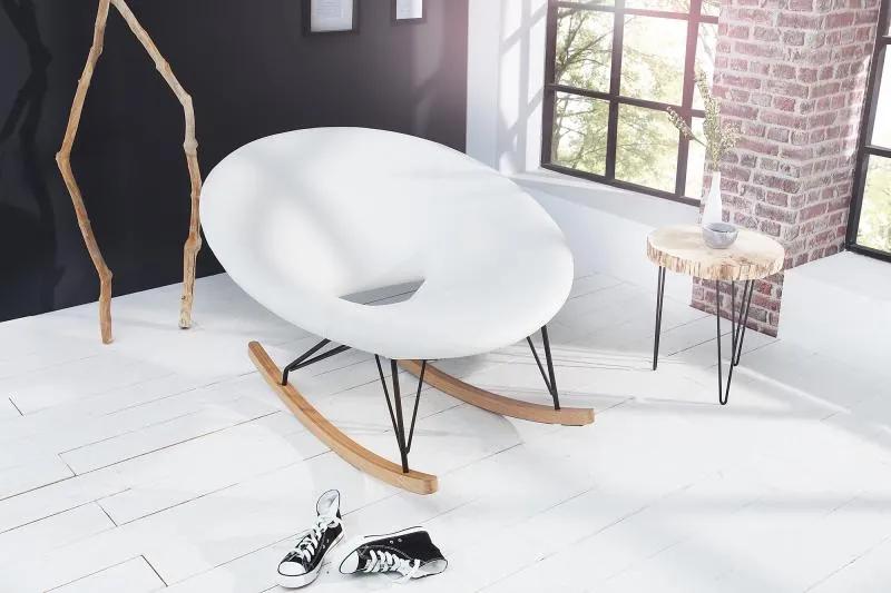 Húpacia stolička Floating biela