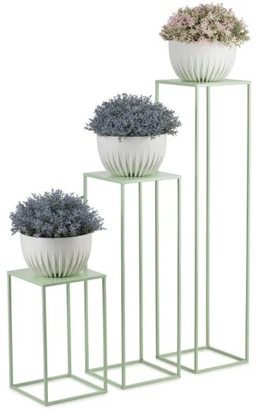 Stojan na kvety 40x24 cm svetlozelená