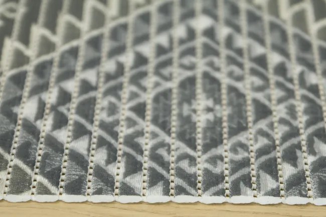 Kúpelňová penová rohož Softy-tex 827 sivá