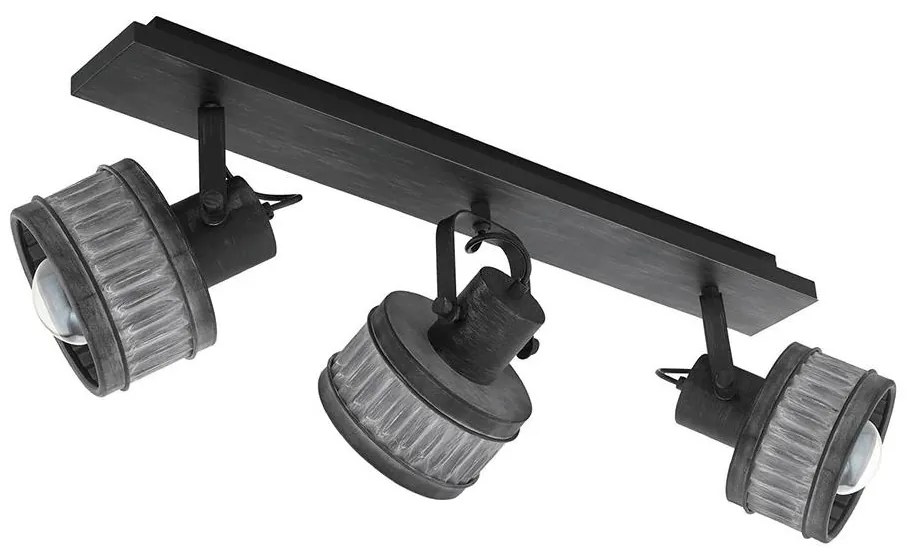 Eglo 43446 - Bodové svietidlo TURROCK 3xE27/28W/230V EG43446