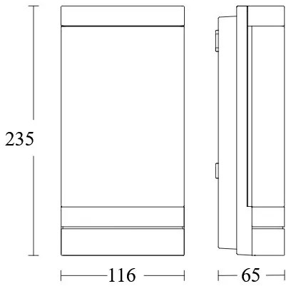 Steinel 067212 - LED Vonkajšie svietidlo so senzorom L 271 SC LED/6,6W/230V IP44