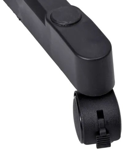 Vešiakový stojan na kolieskach ELA čierny