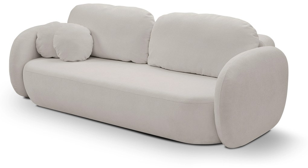 Pohovka Onyx (svetlosivá). Akcia -20%. Vlastná spoľahlivá doprava až k Vám domov. 1098088