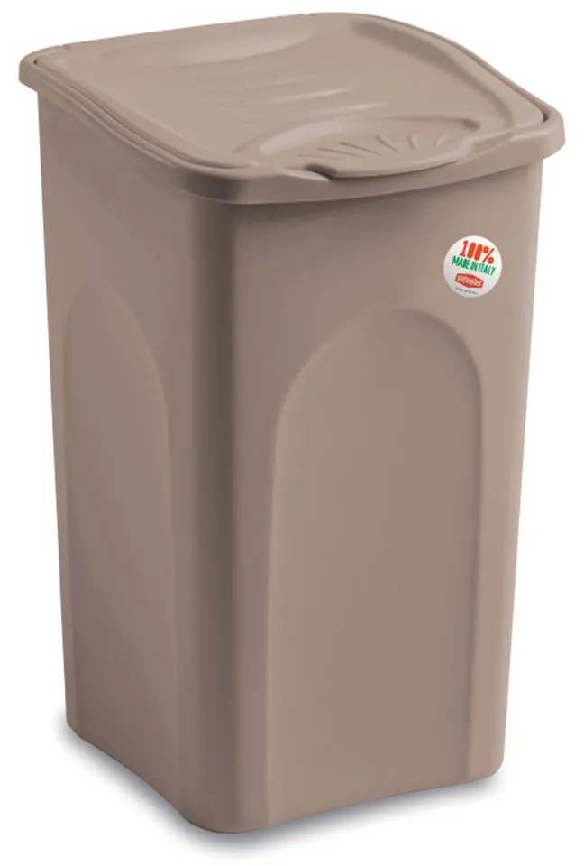 STEFANPLAST Kôš na bielizeň Primavera 38 l, svetlo šedý