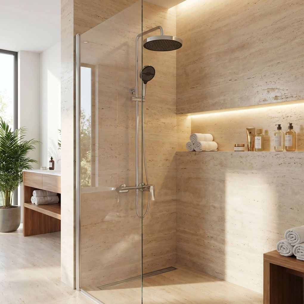 Rea Vision Premium, sprchový set, chrómová, REA-P6738