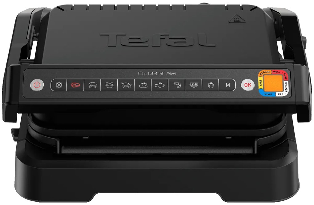 Elektrický gril Tefal OptiGrill 2v1 GC772830 Čierny