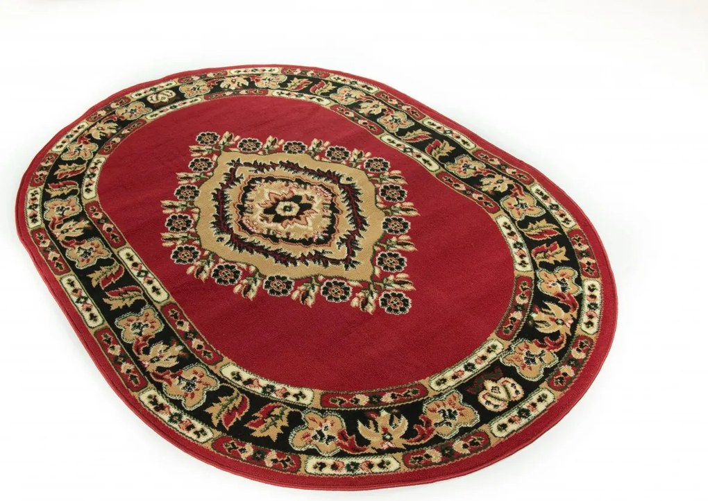 TA Koberec 4493A ČERVENÝ ATLAS PP OV Rozmer: 200x300 cm