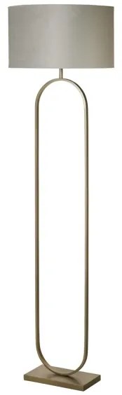 Searchlight EU95102GY - Stojacia lampa MODISH 1xE27/60W/230V sivá