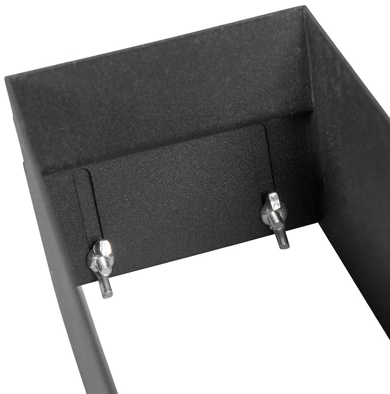 Inteligentné zapustené bodové svietidlo čierne vrátane 2 Wifi GU10 bez rámu - Oneon 2