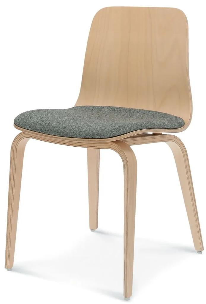FAMEG Hips - A-1802 - jedálenská stolička Farba dreva: buk premium, Čalúnenie: látka CAT. D