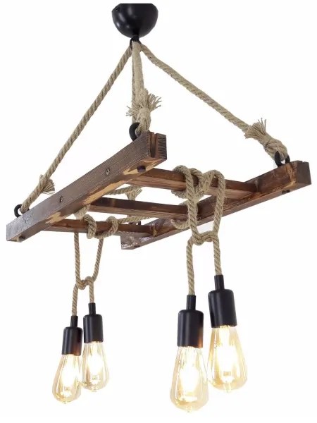 Luster na lanku MERDIVEN 4xE27/40W/230V