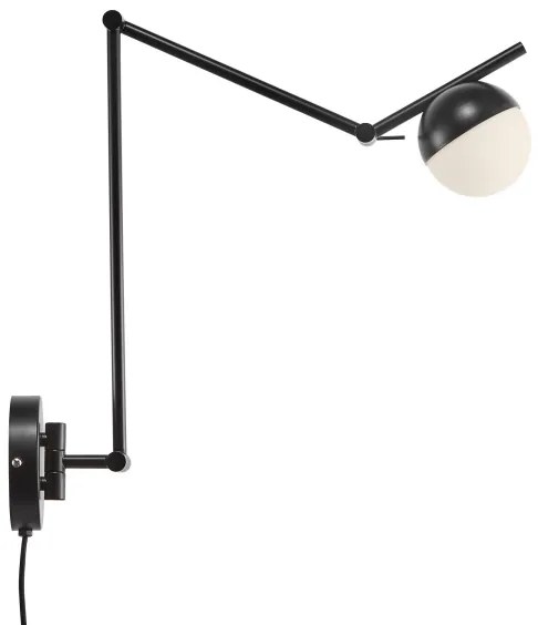 Nordlux - Nástenná lampa CONTINA 1xG9/5W/230V čierna