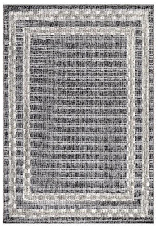 Ayyildiz koberce Kusový koberec Aruba 4901 grey – na von aj na doma - 80x150 cm
