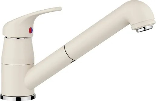 Blanco DARAS-S drezová batéria s vyťahovacou sprškou biela soft 526 937