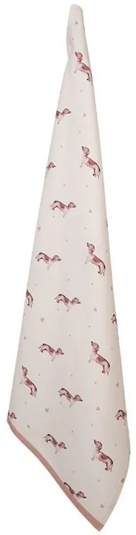 Bavlnená uterka s jazvečíkem Dachshund Love - 50*70 cm