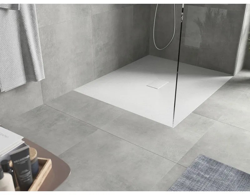 Mexen Hugo, SMC obdĺžniková sprchová vanička 140 x 100 cm, biela, 42101014