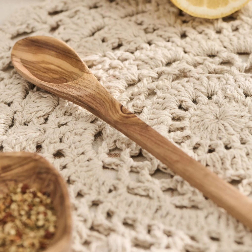 Ib Laursen Dlhá drevená lyžička Olive Wood