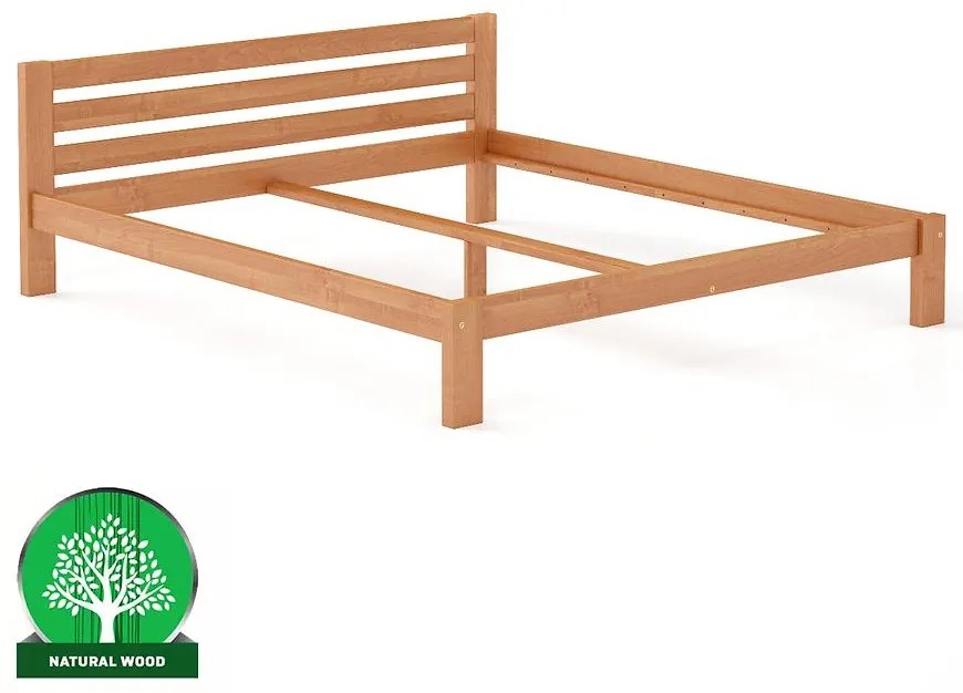 Posteľ borovica LK105–180x200 jelša