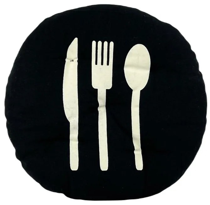 Podsedák MODERN čierna 40