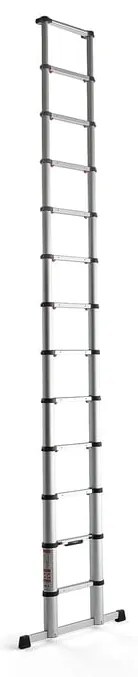 Teleskopický rebrík VERTEX, 12 schodíkov, 3800 mm