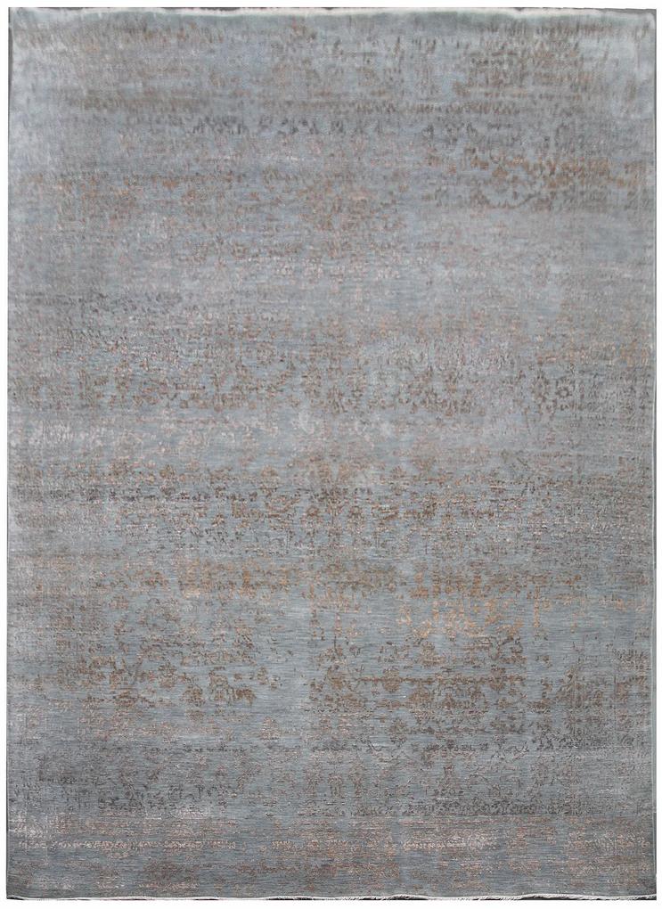 Diamond Carpets koberce Ručne viazaný kusový koberec Diamond DC-JK 1 Silver / mouse - 245x305 cm