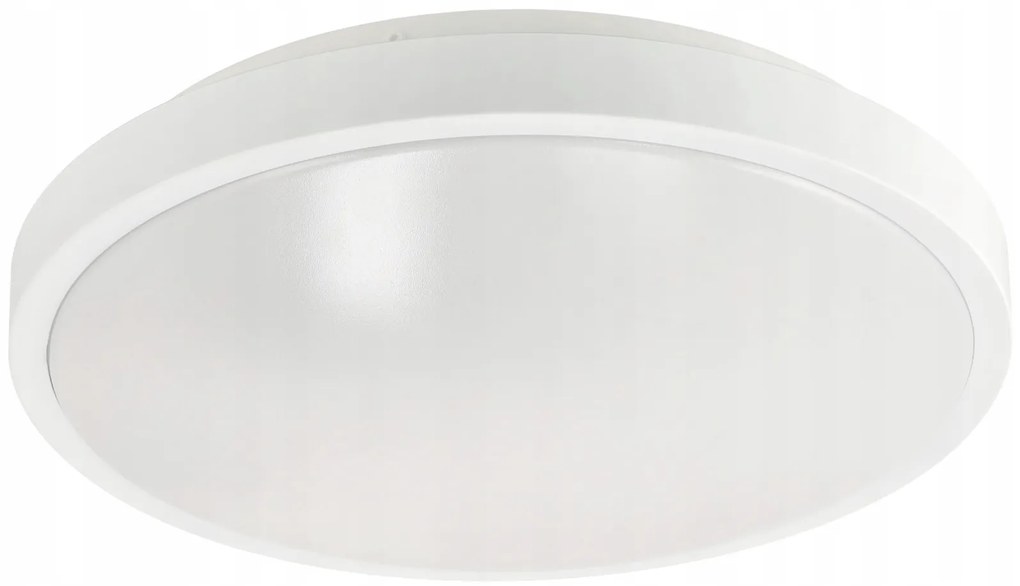 ECOLIGHT Okrúhle LED stropné svietidlo - 2xE27 - biele