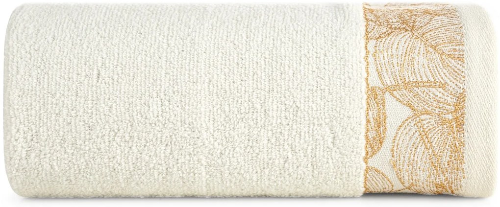 BAVLNENÝ UTERÁK AGIS 70X140 CM KRÉMOVÝ