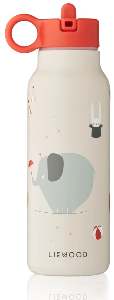 LIEWOOD Detská termoska Falk Circus/Sandy 350 ml