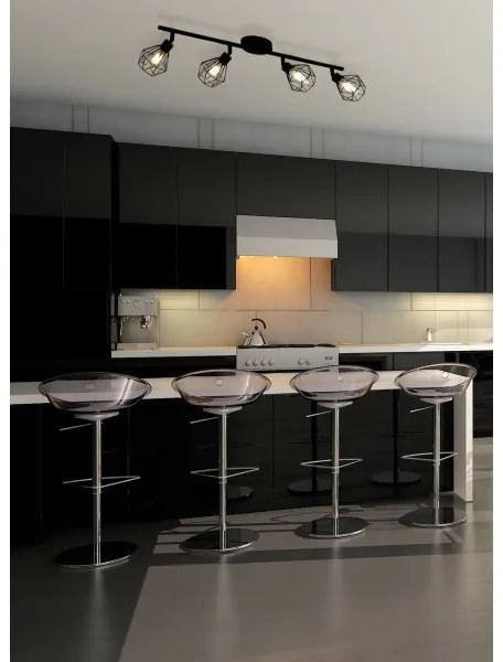 Eglo 32767 - LED Bodové svietidlo ZAPATA 4xG9/3W/230V