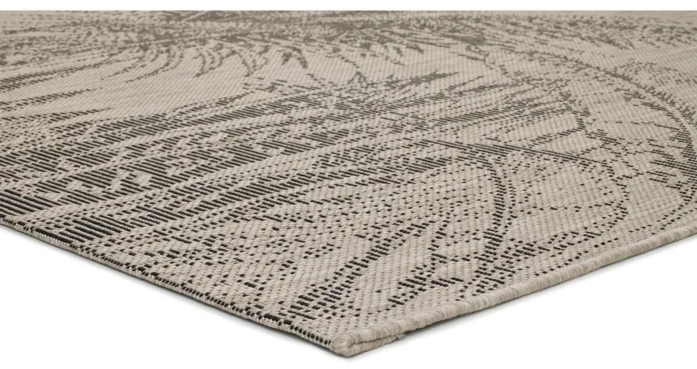 Sivý vonkajší koberec Universal Tokio Silver, 135 x 190 cm
