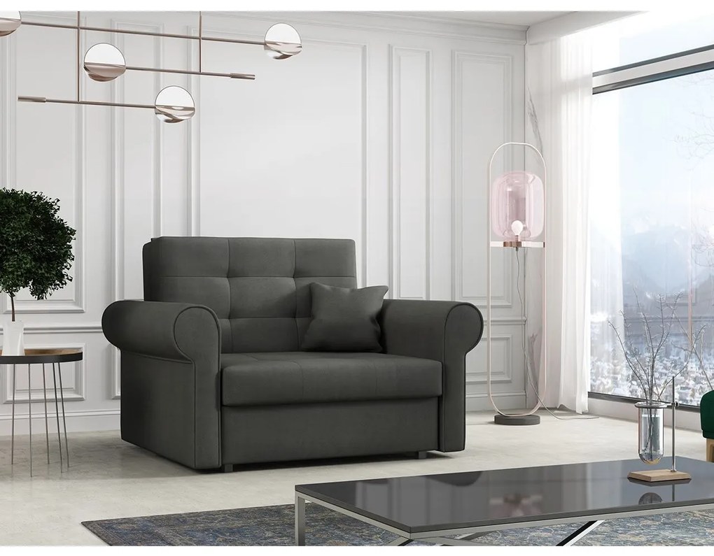Kreslo Clivia Silver I, Dostupné poťahy: Kronos 02