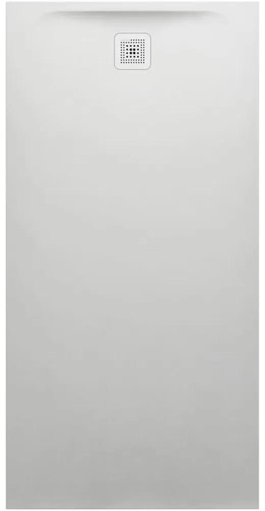 LAUFEN Pro obdĺžniková sprchová vanička z materiálu Marbond, odtok na kratšej strane, 1800 x 900 x 46 mm, svetlá šedá, H2159590770001