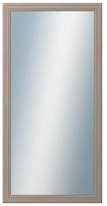 DANTIK - Zrkadlo v rámu, rozmer s rámom 60x120 cm z lišty STEP hnedá (3020)
