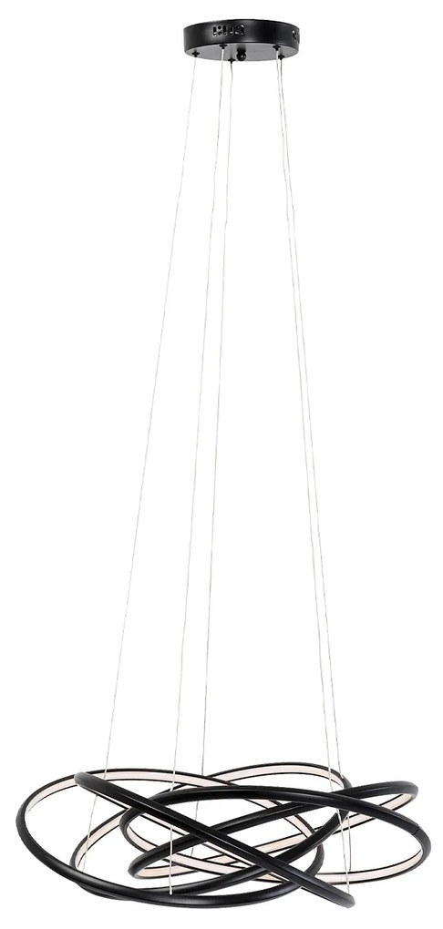 Saturn visiaca lampa čierna