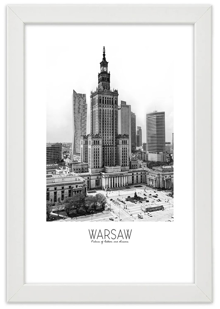 Gario Plagát Palác kultúry vo Varšave Farba rámu: Bez rámu, Rozmery: 30 x 45 cm