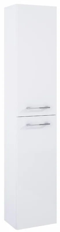 Vysoká skrinka Boa Vista New 30 2D biela