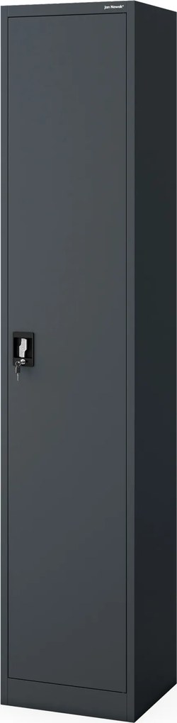Kartotéková skriňa na kľúč antracitová ALEX H2200 450 x 2200 x 400 mm