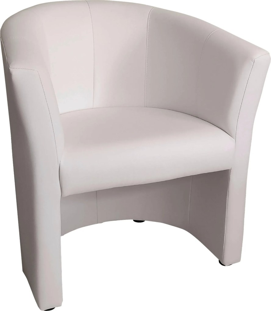 XXXLutz KRESLO, textil, biela Ti'me - Kreslá - 002330003001