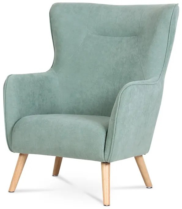 BONTEC Kreslo, modrá látka, AK-313 BLUE2 Farba: Šedá