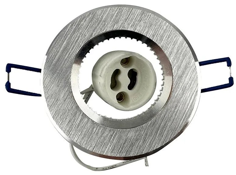 Bodové svietidlo 2v1 brúsené okrúhle veľké