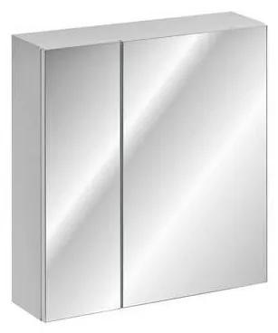 CMD Kúpeľňové zrkadlo LEONARDO WHITE 84-60-B-2D