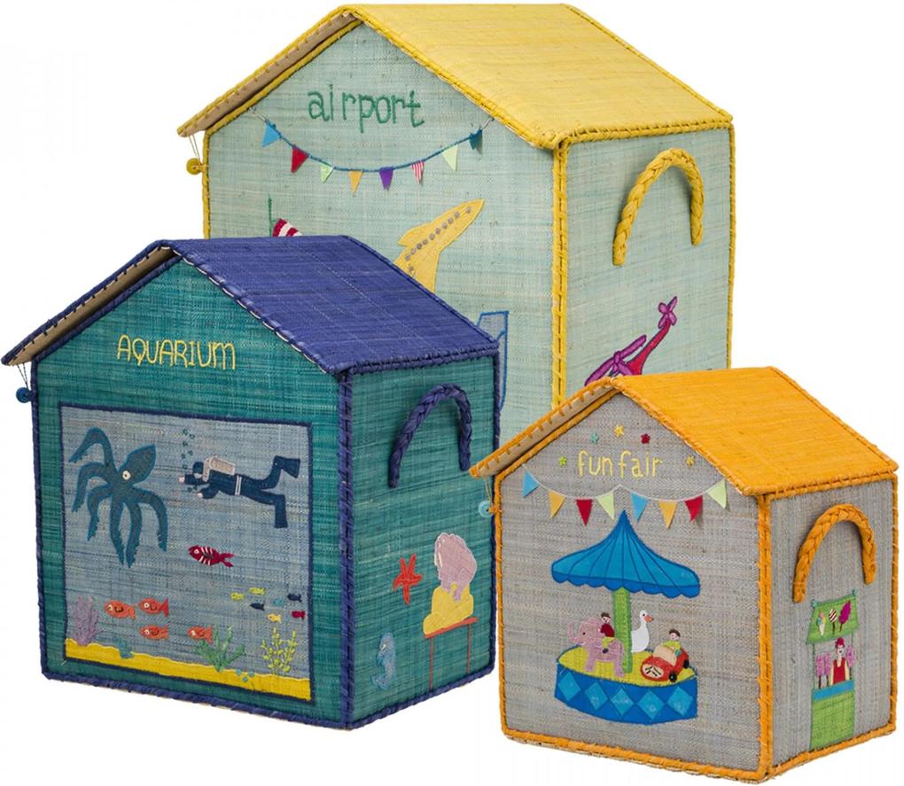 rice Detský úložný box House of Toys Veľkosť S