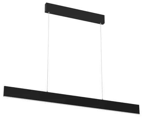 Immax NEO 07076L - LED Stmievateľný luster na lanku čierna LISTON LED/18W/230V + DO