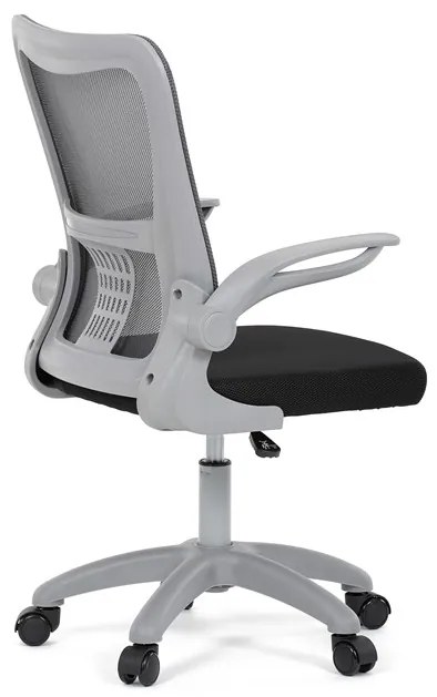 Autronic BONTEC Detská stolička, výškovo nastaviteľná, šedá sieťovina, KA-K2008 GREY Farba: Ružová