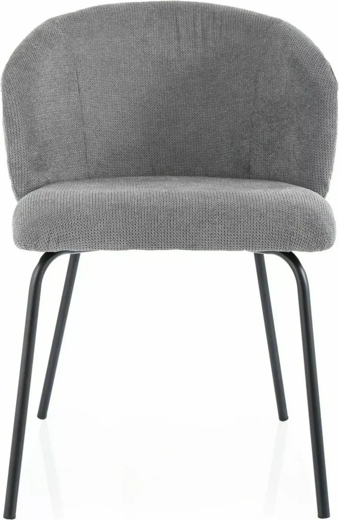 Jedálenská stolička KEVIN VARDO sivá