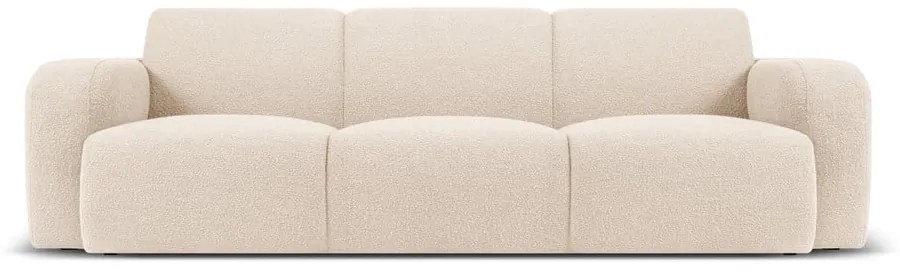 Béžová pohovka z textílie bouclé 235 cm Molino – Micadoni Home