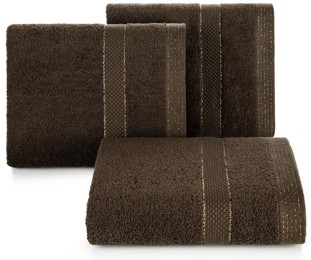 FROTÉ UTERÁK BARI 30X50 CM TMAVOHNEDÁ